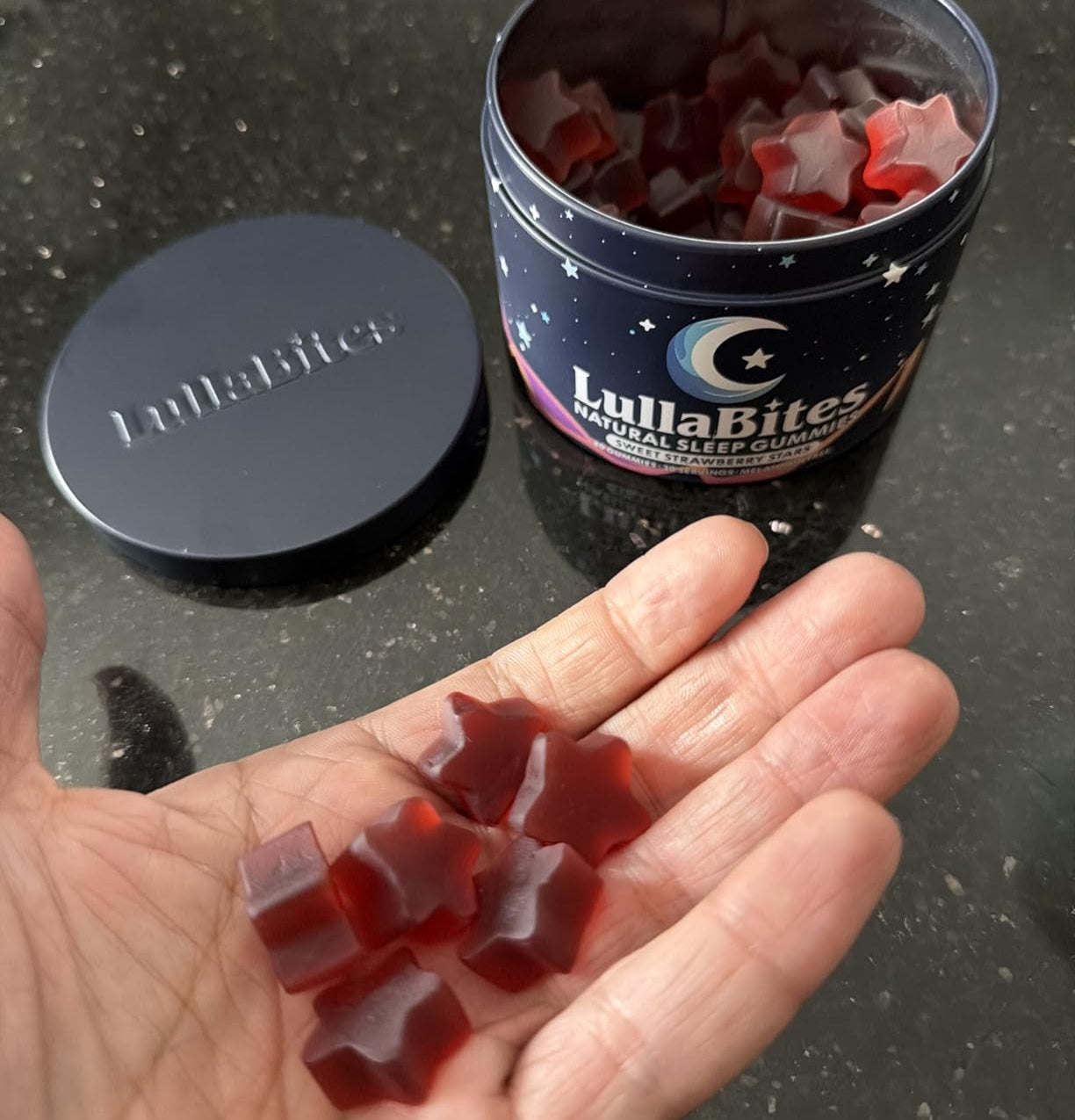 LullaBites — Gomitas Naturales para Dormir Sin Melatonina | Despierta con Energía Real