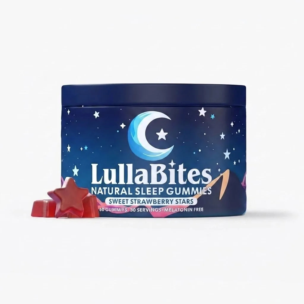 LullaBites — Gomitas Naturales para Dormir Sin Melatonina | Despierta con Energía Real