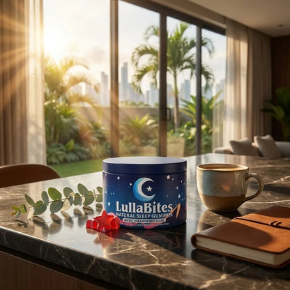 LullaBites — Gomitas Naturales para Dormir Sin Melatonina | Despierta con Energía Real